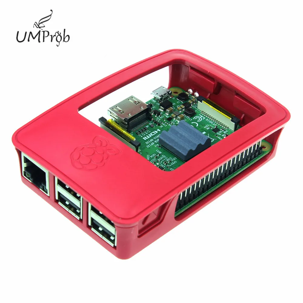 Официальный ABS Профессиональный Корпус только для Raspberry Pi 3 Model B пластиковый