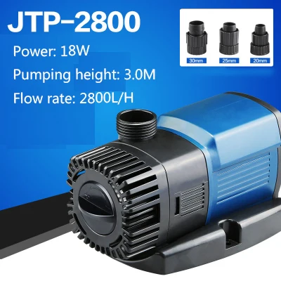 JTP-2800 Водяной насос насосный погружной насос преобразования частоты немой небольшой Циркуляционный фильтр энергосберегающий аквариумный насос - Цвет: JTP-2800