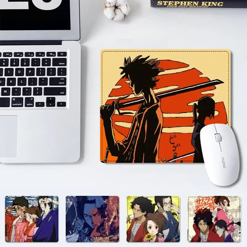 

Sale Samurai champloo Mouse Mat Small Pads Family Laptop Gamer Rubber Mouse Mat MousePad Desk Gaming Mousepad Cup Mat