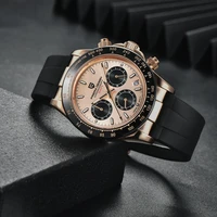 2020 new pagani design mens watch luxury stainless steel waterproof quartz watch japan vk63 military business chronograph clock