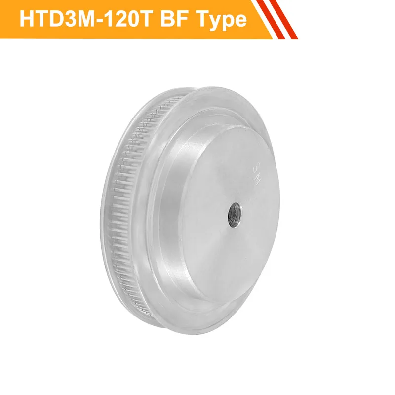 

3M 120T Timing Belt Pulley HTD3M Type Toothed Pulley Wheel 11mm/16mm Belt Width 8/10/12/14/15/19/20mm Bore Transmission Pulley