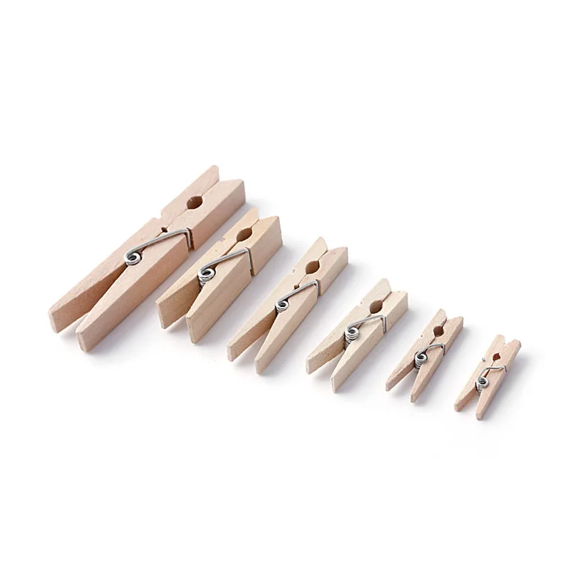 

Wooden clip wood clamp folder for Photo Paper sock 50pcs