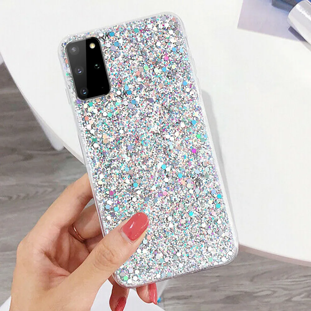 LAPOPNUT блестящий тонкий мягкий резиновый чехол для Samsung Galaxy S20 Ultra S9 Plus S8 S10 S10E S7 Edge