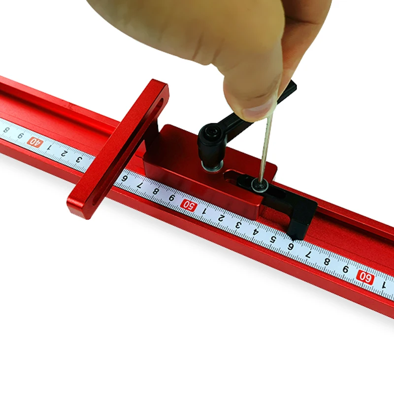 Woodworking T Slot Stopper Miter Gauge Fence Connector Alloy Track Stop Block Saw Table Sliding Brackets Chute Limiter | Инструменты