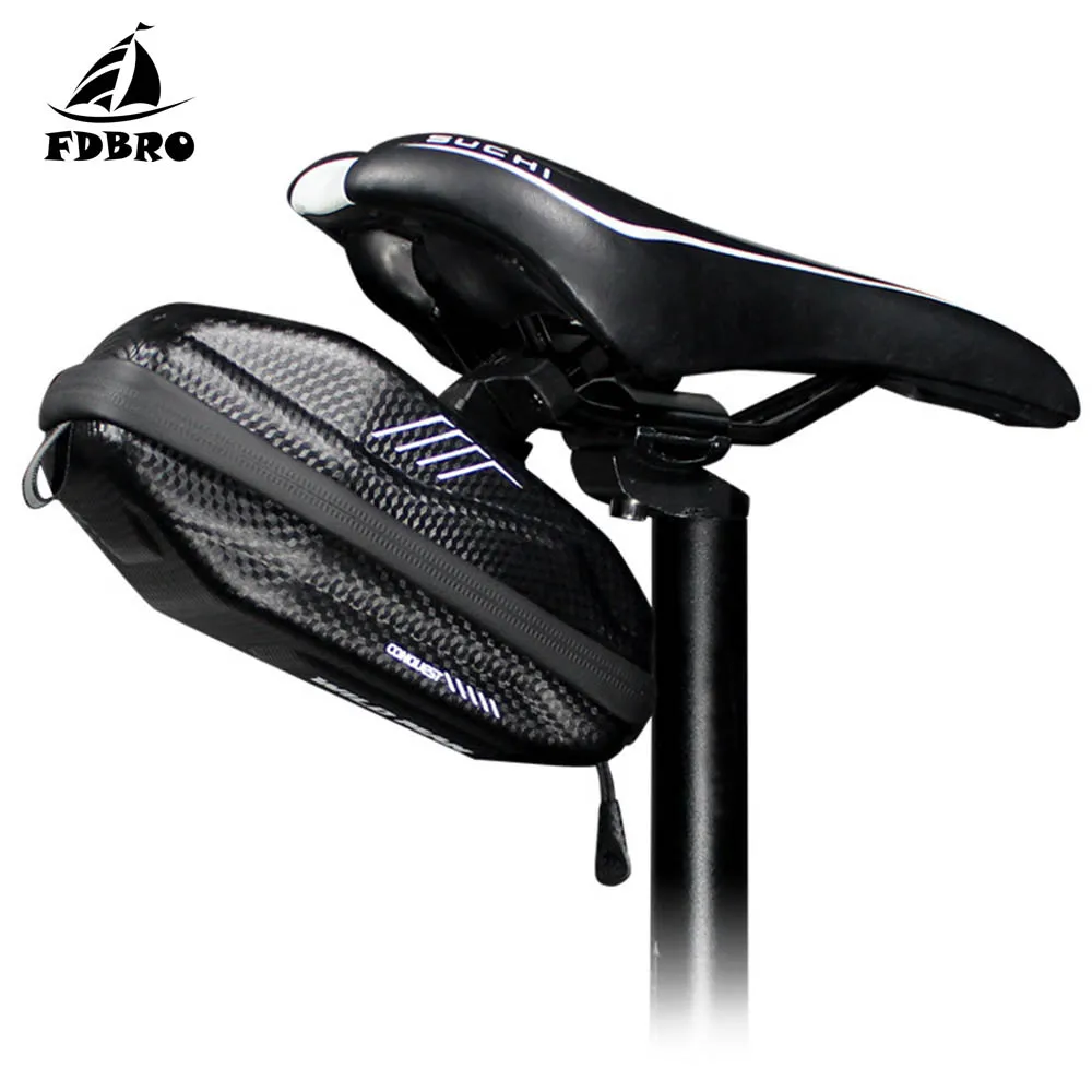 FDBRO велосипедная сумка дорожная задняя Водонепроницаемая корзина под седло на
