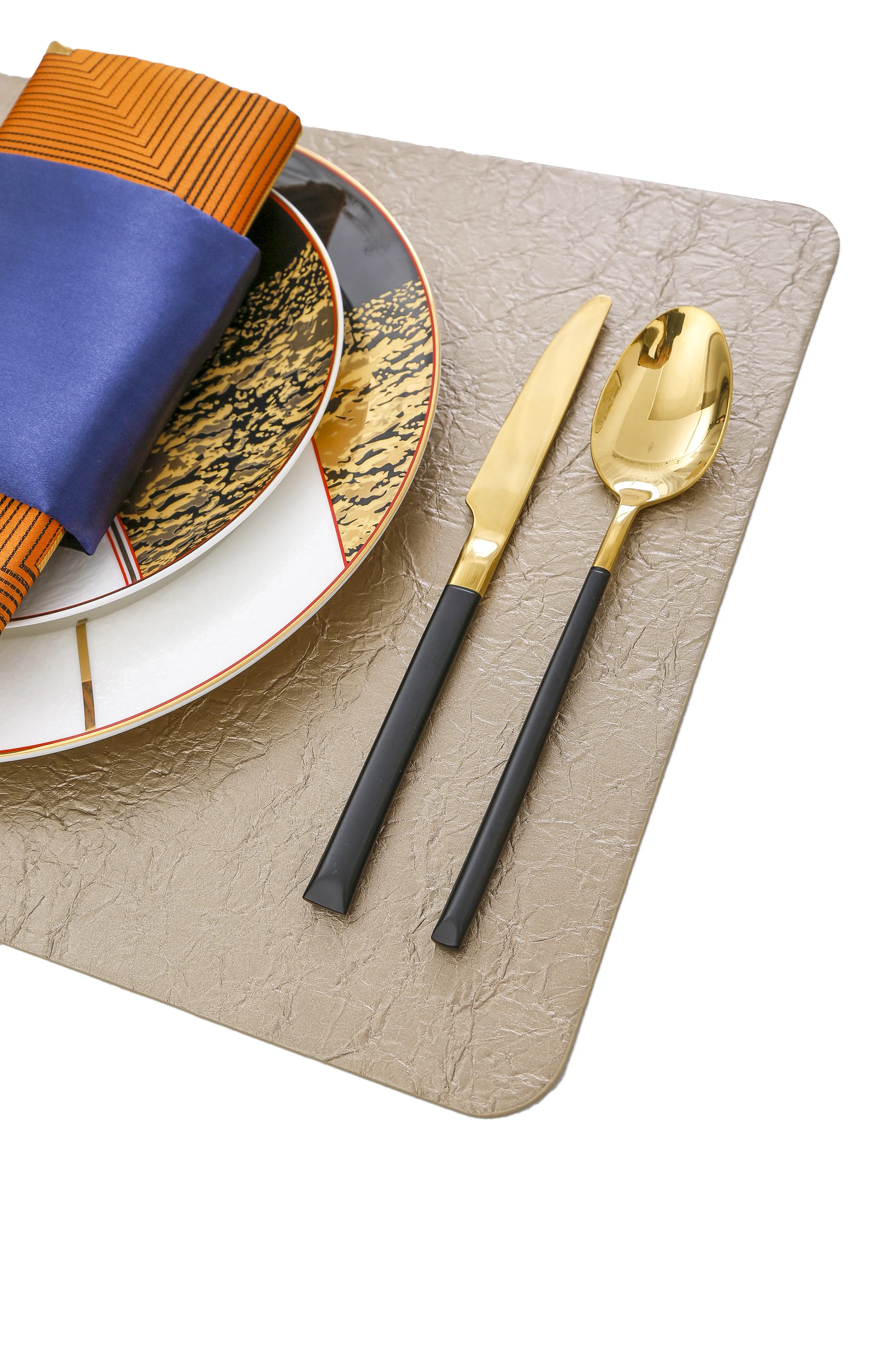 Декоративный мягкий кожаный коврик для стола термостойкий маслостойкий всей