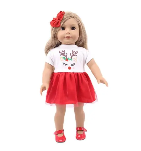 Кукла Прекрасный платье костюм подходит для 18 дюймов американская девочка кукла