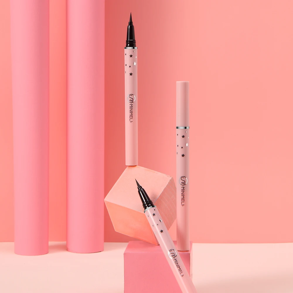 

MINIMELI Liquid Eyeliner Pen Waterproof 24hours Long Lasting Quick Drying Smooth Easy to Makeup Natural Eyeliner Eye Pencil