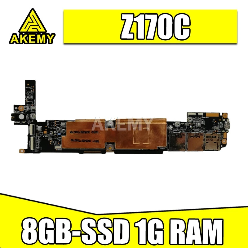 Z170CG планшет материнская плата для For Asus Zenpad C 7 0 Z170C Z170 тестовая 8GB SSD 1G Ram Atom C3230 Cpu REV 1