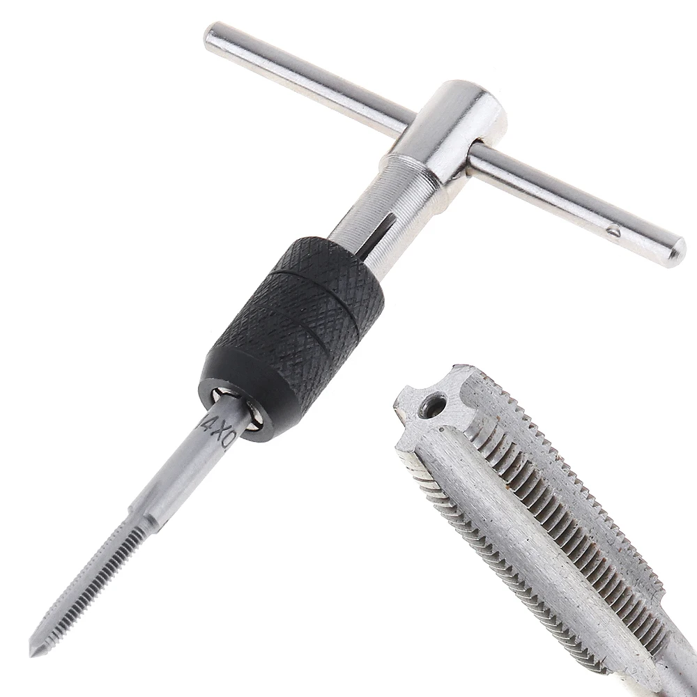 Многофункциональный Т-образный сверлильный прибор M3 M4 M5 M6 M8 7 шт. с насадками для