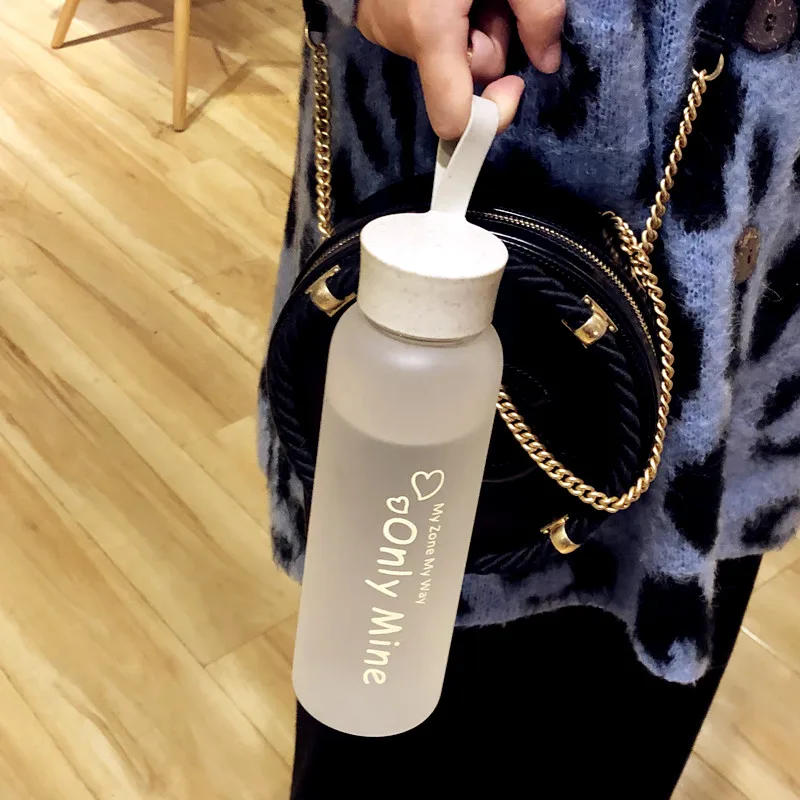 Cute Gallon Water Bottle Silicone Tea Plastic Reusable Children Drink Straw Borraccia Termica Home Decor JJ60WB | Дом и сад