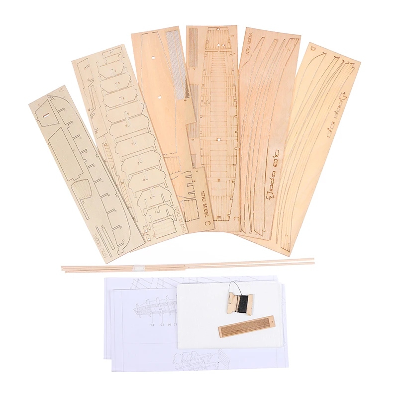 Творческий Китайский лодка песок деревянные модели сборки комплект DIY ручной