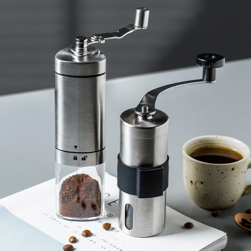 売却 手動コーヒーグラインダー機ヴィンテージステンレス鋼のコーヒー豆グラインダー家庭用cafetera Expreso Coffeeware DA60YMJ
