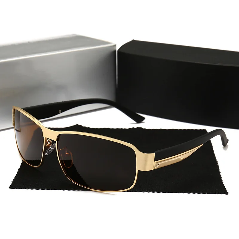 

2021 Titanium Alloy Sunglasses Polarized Men's Sun Glasses Women Pilot Gradient Eyewear Mirror Shades Oculos De Sol UV400 MJ-14