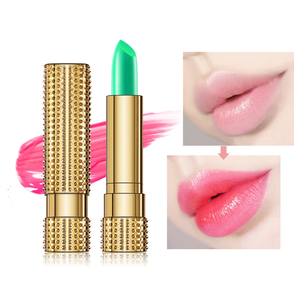 

Moisture Lip Balm Long Lasting Natural Aloe Vera Lipstick Color Mood Changing Long Lasting Moisturizing Lipstick Lip Care Set