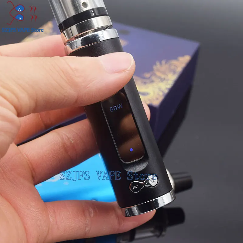 Электронная сигарета JSLD 80 Вт комплект vape встроенный аккумулятор 2000 мАч коробка мод Большой дым паровой vape комплект VS TXW 80 Вт электронная сигарета