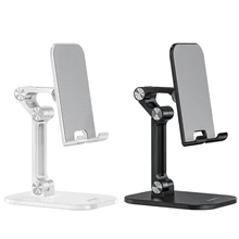 PH34 Excelente Double Folding Desktop Stand 4.7-13 inch Mobile Phone Tablet Stand Foldable iPhone Samsung Xiaomi Huawei