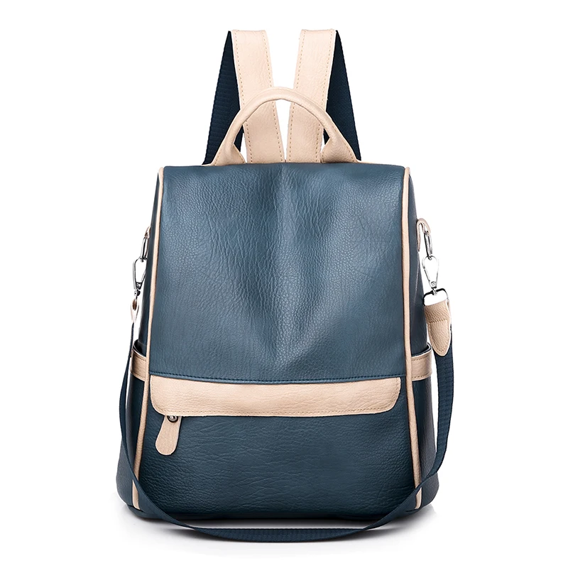 Рюкзак с защитой от кражи для женщин школьный ранец девушек водонепроницаемый