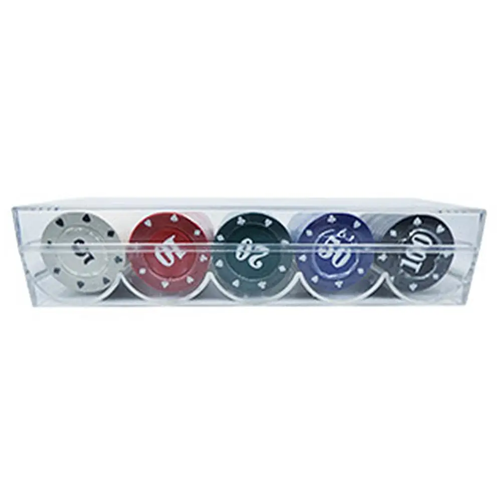 100Pcs Texas Poker Chip Counting Bingo Chips Sets Casino Entertainment Accessories For Cards Board Game | Спорт и развлечения