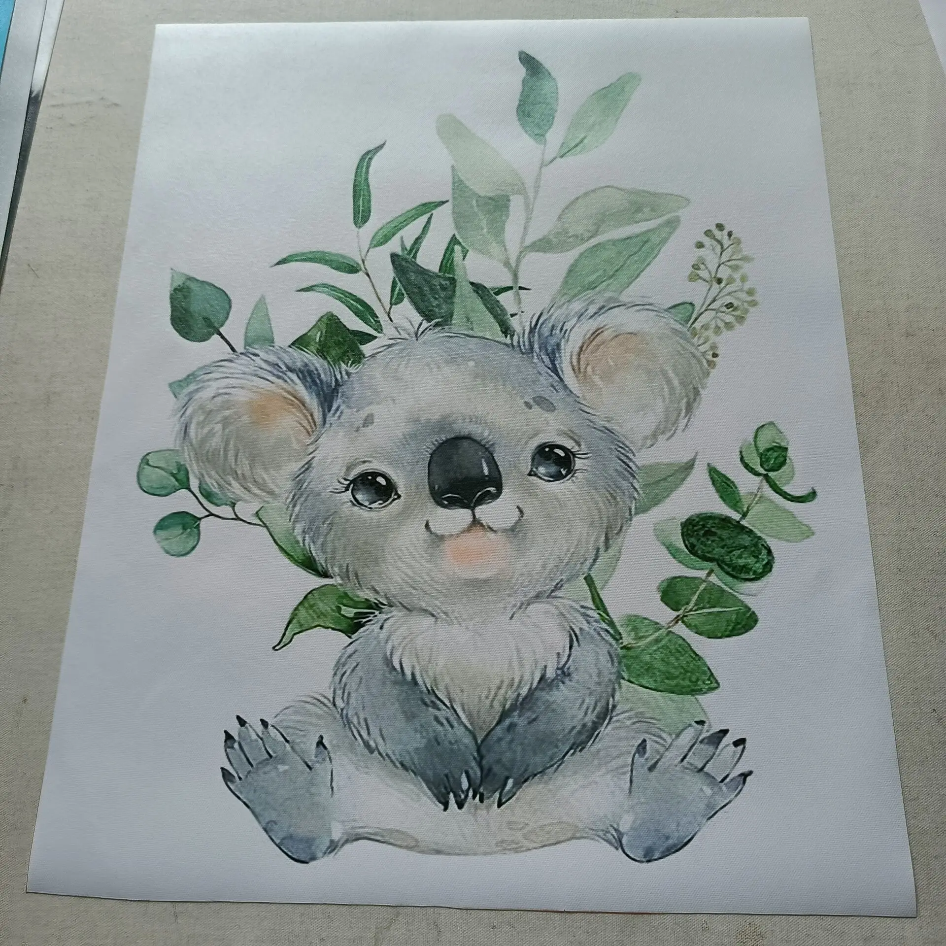 Декоративная картина для детской комнаты мультяшный кенгуру украшение гостиной