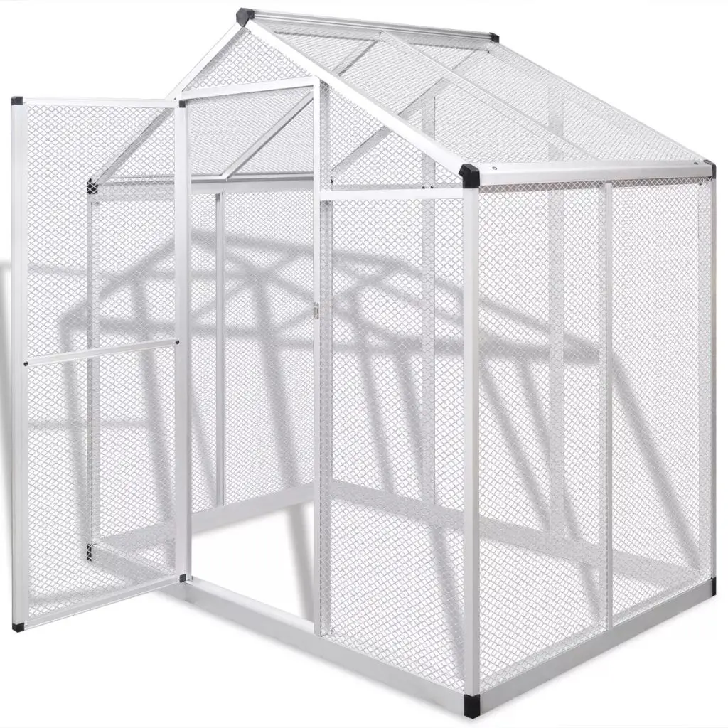 Алюминиевая рама Aviary для улицы 70 1 &quotx 48" x 76 4 " алюминиевая + сетка мультиптиц