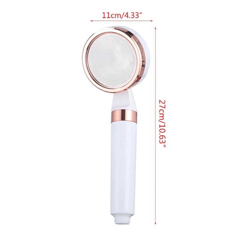 

L38A Shower Head with Vitamin C and Mineral Filter Handheld Shower Hard Water Purifying Dechlorination High Pressure