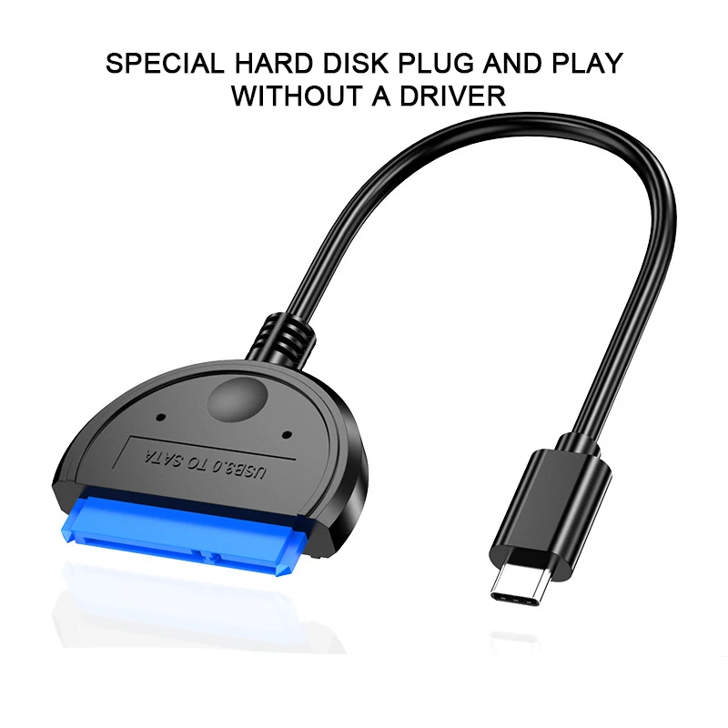 Переходник с Type C на Sata переходник высокого качества USB 3 1 адаптеры для HDD SSD 2 5