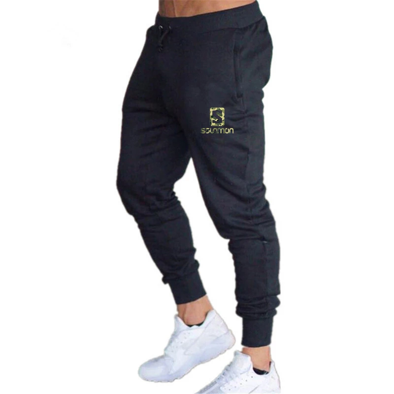 

Spring and summer men's fitness sports pants pure cotton comfortable 2021 fashion running sports running pants breathable track