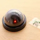 Имитация камеры безопасности поддельная купольная камера муляж камера со вспышкой светодиодная подсветка