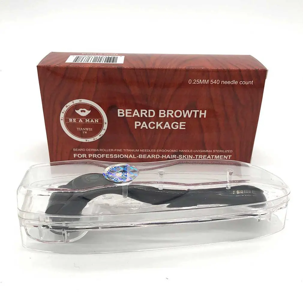 Новинка 2020 Лидер продаж 1 коробка набор для роста бороды Набор роликов 540 с