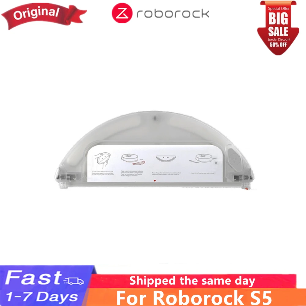 

Новинка 100%, оригинальный робот-пылесос Roborock S5 S50, резервуар для воды, запасные части, аксессуары