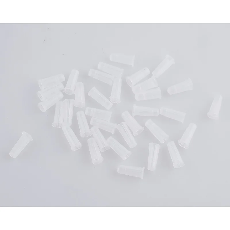 Wholesale High Quality 1ml/1cc Syringe Assortment Caps Pack of 20000 American Glue Dispensing Tip Cap (Clear) | Инструменты