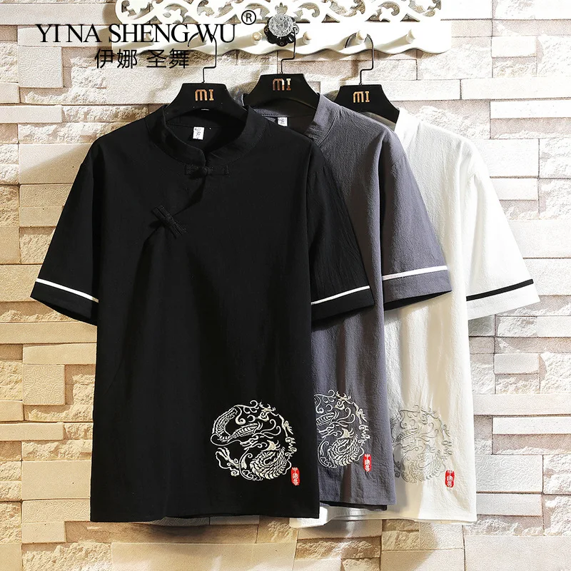 

Кимоно, японская куртка юката, футболки, японские Топы хаори с короткими рукавами, Азиатский китайский кардиган с вышивкой, традиционные рубашки, костюмы