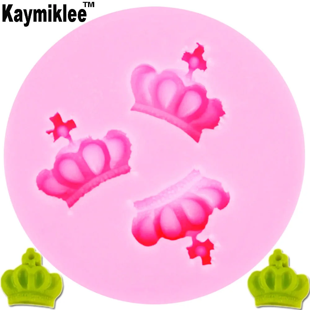 

M280 Mini силиконовая форма с короной помадка, форма для украшения тортов, форма для шоколадной мастики, Sugarcraft, набор для декорирования тортов