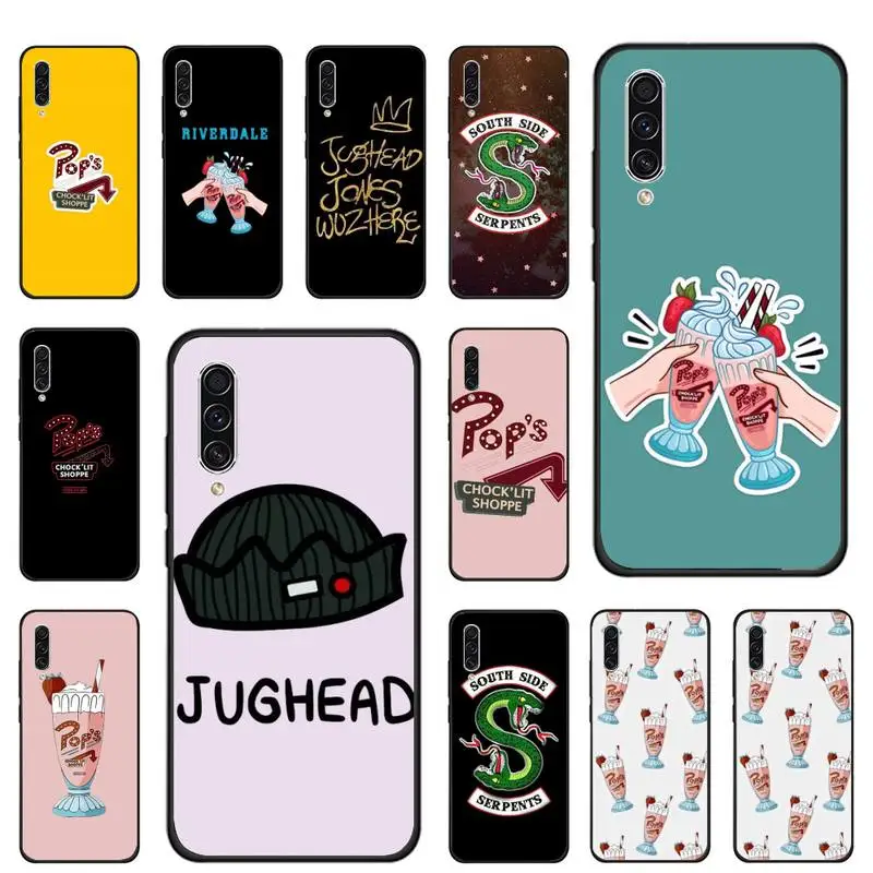 

Riverdale Pops Chock'lit Phone Case For Samsung galaxy S note 7 8 9 10 20 fe edge A 6 10 20 30 50 51 70 lite plus Soft Silicone