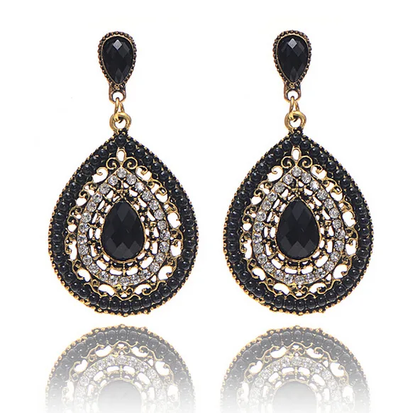 Евро-американский оригинальный одноушастый кулон с полудрагоценными камнями