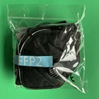 Маски ffp2 черные с клапаном, 100 шт., сертифицированные испанские маски ffp2kn95, mascarilla fpp2, маски cubrebocas kn95