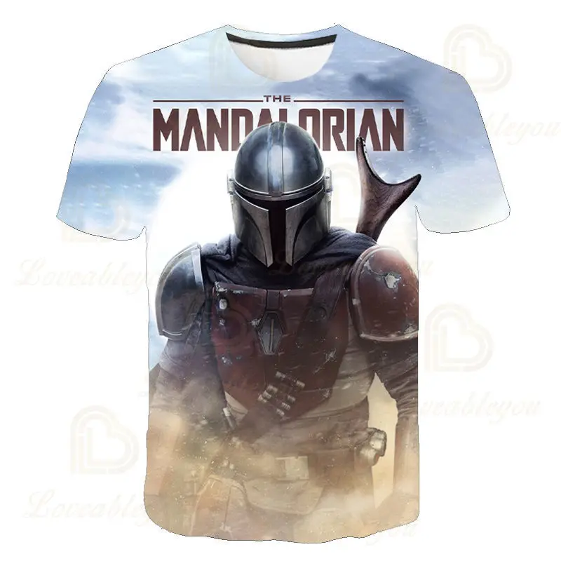 Футболка Мужская/Женская/Детская летняя с коротким рукавом и 3D-принтом | Мужская