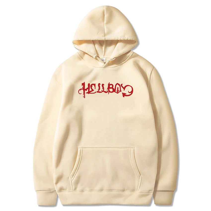 

Lil Peep Hoodies Sweatshirts Hell Boy Hip Hop Streetwear Female Casual Hoody Tops Fashion Cartoon Men/women Streetwear 12 Colors