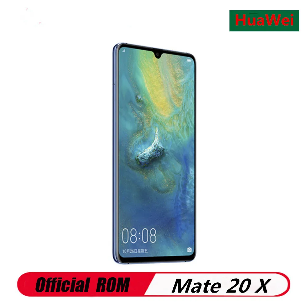 В наличии глобальная версия HuaWei Mate 20 X EVR L29 сотовый телефон 7 2 &quot2K 2240X1080 40.0MP NFC
