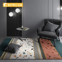 200x300cm nordic geometric abstract bedroom living room carpet simple decoration sofa coffee table bedside dust free mat tatami