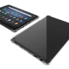 Чехол для планшета Amazon Kindle Fire HD 10, HD10, 2017, 2019, 2021, 10,1 дюймов, ТПУ, силиконовый прозрачный тонкий чехол с подушкой безопасности, защита от падения