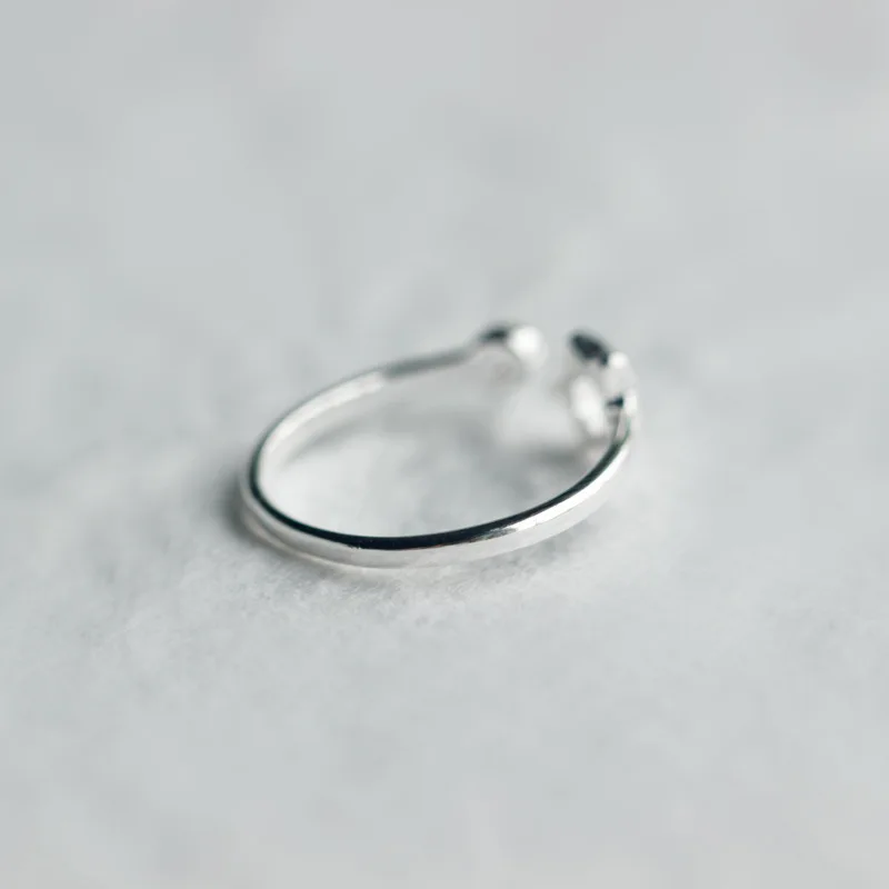 

Vintage 925 Sterling Silver Star David Rings for Women Bijoux Gift Female Adjustable Size Finger Rings Anillos Wholesale