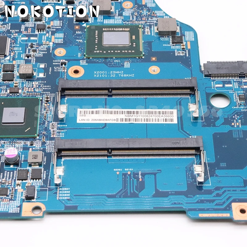 Материнская плата NOKOTION для ноутбука ACER aspire V5 531 NBM1G11008 NB.M1G11.008 488.4vm02. 011 987 CPU DDR3|main