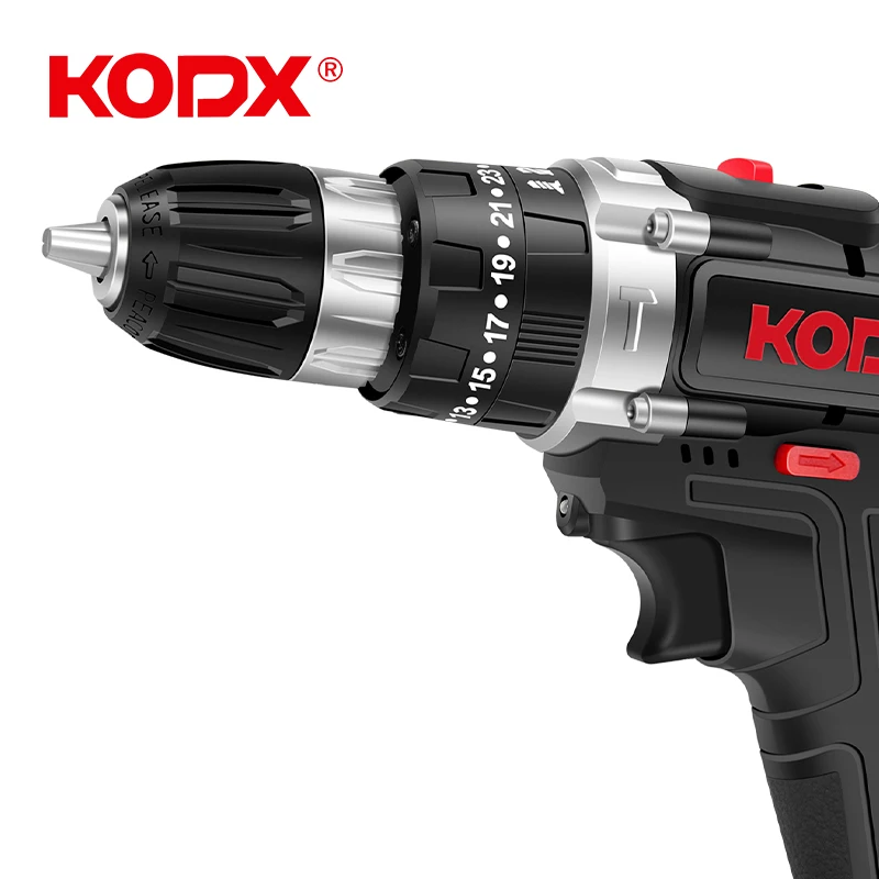 Аккумуляторная дрель KODX 12 В 18 в 21 электрическая отвертка настройки крутящего