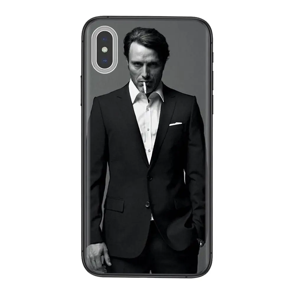 Грэм Ханнибал Мадс Миккельсен Очень дешево для Galaxy Note 10 Lite 9 8 20 Pro A7 A8 2018 A10 M31 M51 A10S A11 TPU Защитный чехол для телефона.