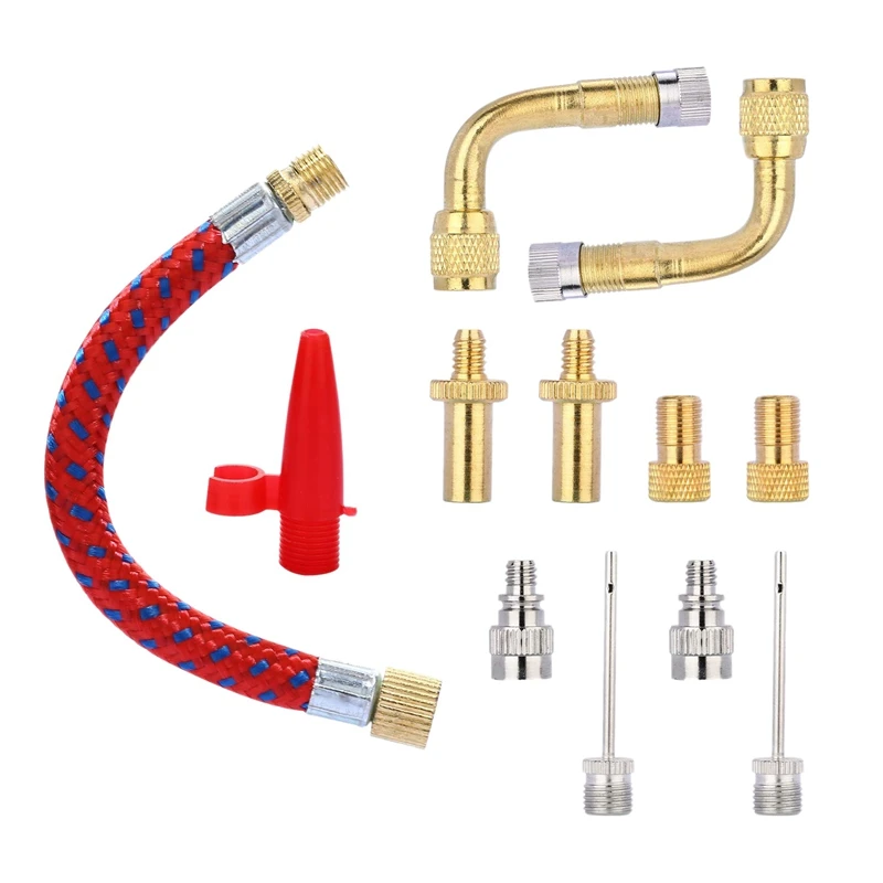 Воздушный насос в flation игольчатый набор адаптеров для автомобильного клапана