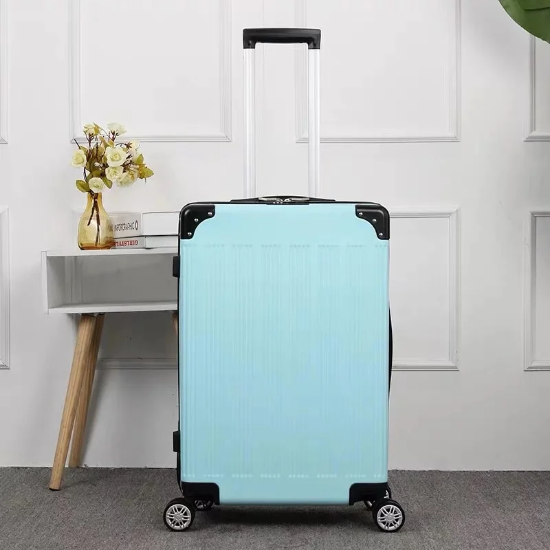 sky blue 2 шт./компл. прекрасный 1" косметичка hello Kitty 20 мм/22 мм/24/28 дюймов для девушек-студенток от чемодан на колесиках багаж Женская чемодан на колесиках - Цвет: sky blue