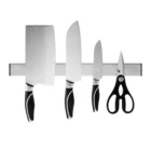 Ножи держатель Нержавеющаясталь 40 см Длина настенный стеллаж для хранения крюк для заточки ножей Кухня