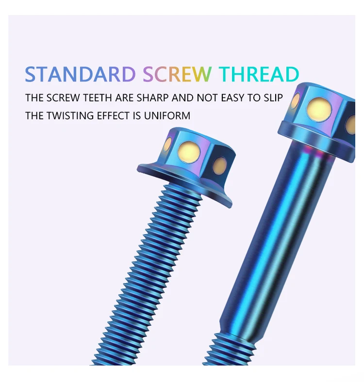 Самокат ATV мотоцикл шестигранный винт из нержавеющей стали M8 * 25/30/35/40/45/55|Гайки и